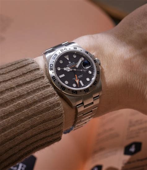 rolex sas explorer ii|rolex explorer ii size guide.